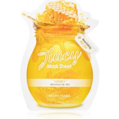Holika Holika Juicy Mask Sheet Honey plátenná maska s vysoko hydratačným a vyživujúcim účinkom 20 ml