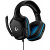 Logitech G432 7.1 Surround Sound Gaming Headset - čierna, 981-000770