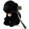 Rappa Plyšový pes labrador čierny 25 cm