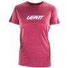 LEATT Cyklistické tričko s krátkym rukávom - PREMIUM W - červená M