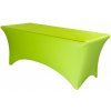 TENTino Elastický poťah STANDARD na skladací stôl 152x76 cm VIAC FARIEB Farba obrusu: SVETLOZELENÁ / APPLE GREEN