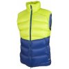 Sir Joseph Ladak Man Vest limet/navy lehká teplá pánská péřová zimní vesta DWR XXL