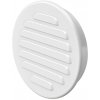 Kovová vetracia mriežka - M-9- BIELA - 100mm/krycia plocha 130mm