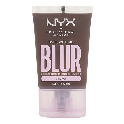NYX Professional Makeup Bare With Me Blur Tint Foundation zmatňující make-up se středním krytím 24 java 30 ml