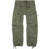 nohavice plátené BRANDIT Pure Vintage Trouser Oliv