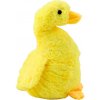 LEAN Toys Plyšový maskot húska žltá objímateľná kačica 40 cm