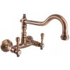 MORAVA RETRO - Umývadlová batéria, stará mosadz (bronz) MK402.5/28SM, RAV Slezák