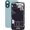Apple iPhone 16 - Sklo Zadného Housingu + Sklíčko Kamery + Kovový Pliešok + Magsafe Magnet (Teal), Teal