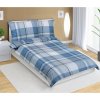 Bellatex 90/545 obliečky bavlnené Kocka modrá 140x200,70x90