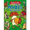 Junior Art Colour in Mazes: On the Farm (Brožovaná)