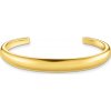 Thomas Sabo AR115-413-39-L17 Bangle 925 Sterling Silver gold plated 17 cm