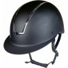 HKM Prilba jazdecká Lady Shield HKM, black/shiny silver Obvod hlavy: 52-54 cm
