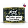 Hotovky z plechovky - Sviečková na smotane s hovädzím mäsom 800g (Hotové jedlá na cesty)