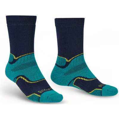 Bridgedale pánske ponožky Hike MW MP Boot zelená/modrá