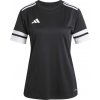 Dámske športové tričko adidas, SQUADRA 25 JERSEY W čierna,biela XS