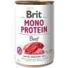 Brit Mono Protein Beef 400 g: kompletné krmivo s hovädzím pre dospelé psy