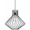 Ideal Lux 167497 závesné stropné svietidlo Ampolla Nero 1x60W | E27 - čierne