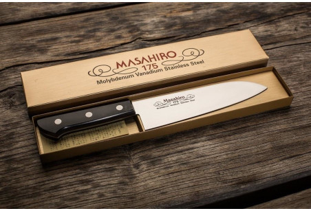 Masahiro Nôž BWH Santoku 175 mm