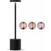 LAMPA DOTYKOVÁ STOLOVÁ LAMPA 3 REŽIMY ČIERNA LED