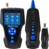 LAN Cable Tester TLCD8601S s LCD, koax, Cat3/Cat5E/Cat6/Cat7, UTP/STP, USB, PoE, ping, sonda, protislučka