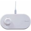 Adam Elements Omnia Q2 2-in-1 Fast Charging Stand - White *Rozbalený* AEAPAADQ2OGWH
