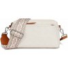 Miss Lulu Ethnic vodeodolná crossbody taška béžová