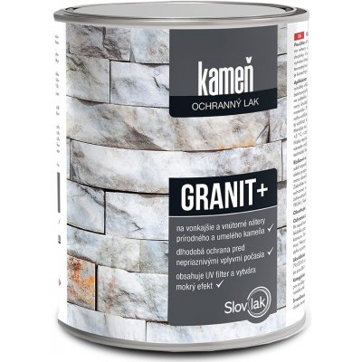Slovlak Granit bezfarebný lesklý Lak na kameň interiér/exteriér 2,5l