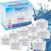Filtračné vložky AquaPlus Active univerzálny vodný filter sada 10 ks