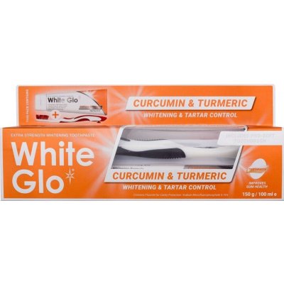 White Glo Curcumin & Turmeric 150g