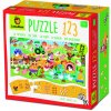 LUDATTICA Farma 25 dílů, puzzle s čísly
