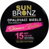 VIVACO Opalovací máslo s rozjasňujícími glitry SPF 15 SUNBRONZ 100 ml