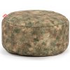 Tuli Puf Nesnímateľný poťah Polyester Vzor Woodland Green