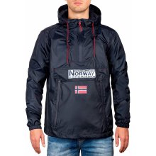 Geographical Norway pánska jarná nepremokavá vetrovka Downcity modrá