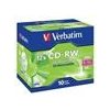 VERBATIM CD-RW SERL 700MB, 12x, jewel case 10 ks