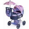 Detský kočík DeCuevas 85076 skladací pre bábiky so slnečníkom a taškou Magic Bubble 2024 - 60 cm