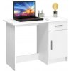 Tempo Kondela Univerzálny PC stôl, biela, SIRISS NEW