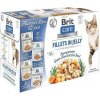 Brit Care Cat Multipack Kapsičky Fillets in Jelly Flavour Box 12 x 85 g