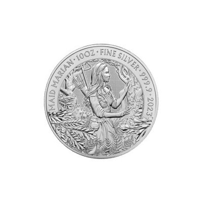 The Royal Mint strieborná minca Mýty a legendy - Maid Marian 2023 10 oz