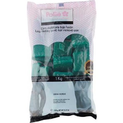 Pollié 06324 Green Low-Melting Wax depilačný vosk zelený 1 kg