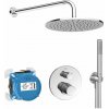 Ideal Standard CeraTherm Sprchový set s termostatom pod omietku, s telesom, priemer 30 cm, chróm A7573AA