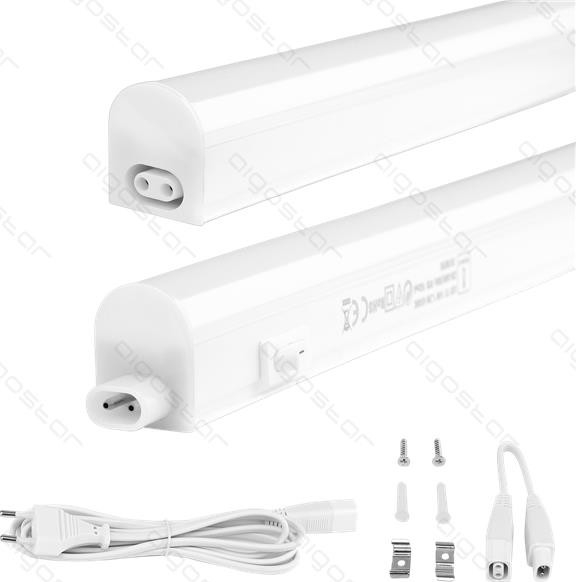 Aigostar 192570 LED osvetlenie pod kuchynskú linku 30cm 4W T5 teplá biela