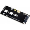 Waveshare PCIe To M.2 Adapter Board (C) for Raspberry Pi 5, Supports NVMe Protocol M.2 Solid State Drive