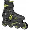 Roces Orlando III Black Lime detské kolieskové korčule - EU 30-35, 4x, 72mm