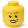 LEGO® úložná hlava veľkosť L šťastný chlapec