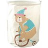Livefy kôš na hračky / bielizeň Teddy 35x45 cm, biely