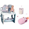 Set zdravotnícky pult pre lekára Baby Care Center Smoby s plienkami a nočným úborom