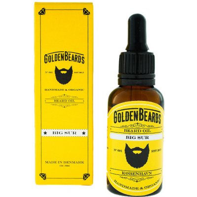 Golden Beards Bio olej na bradu Big Sur Organic Beard Oil Q0-2-7855