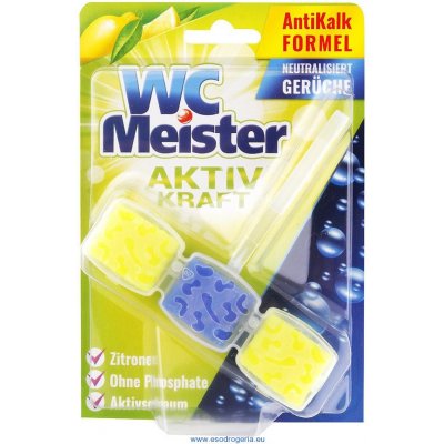 WC MEISTER Tuhý wc blok Citrón 45 g