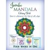 Jumbo Mandala Coloring Book (Kids World Coloring)(Brožovaná)