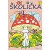 Vymaľovánky A5 Školička
